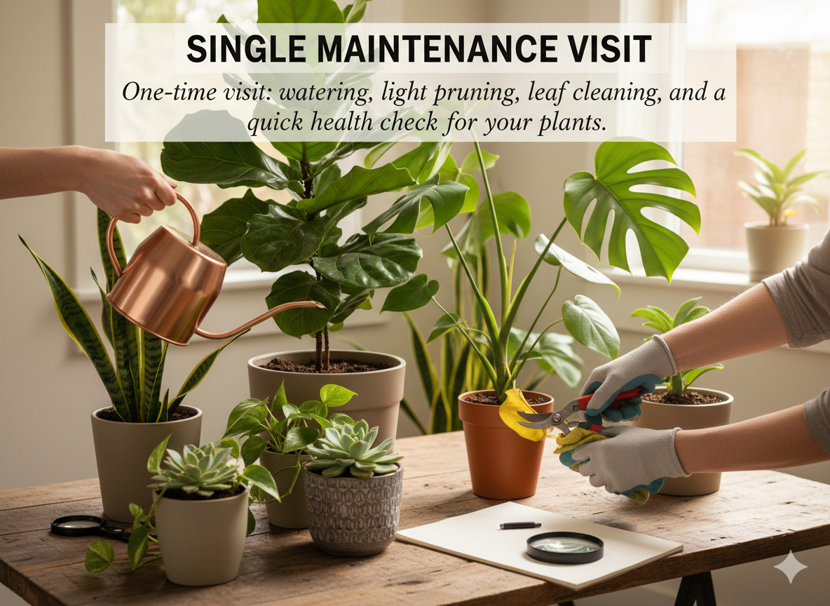 Single maintenance visit